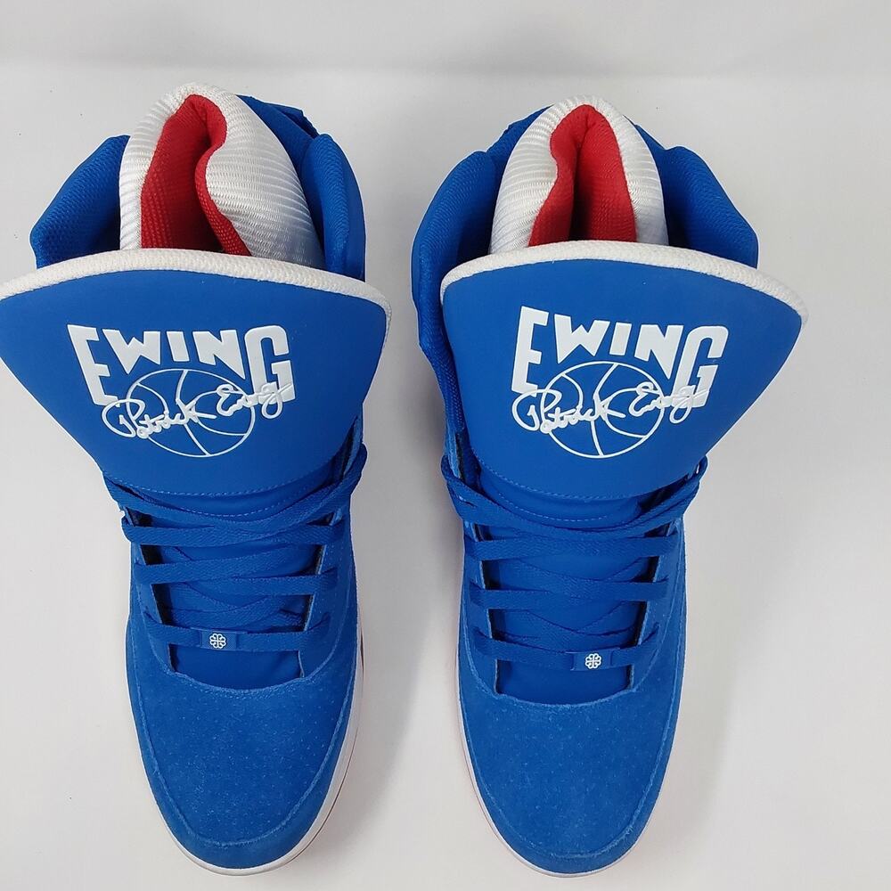 Ewing Athletics Patrick Ewing Montreal Blue Red White Size 16 Shoes - Picture 3 of 15